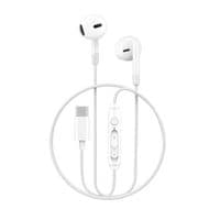 Наушники WIWU Type C Wired Earphone EB314 White