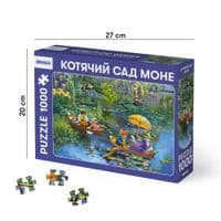 Пазл Orner Кошачий сад Моне 1000 элементов