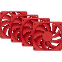 Набор вентиляторов HYTE FA12 PWM FAN (4-PACK) WILD CHERRY (FAN-HYTE-FA12-RR-4)