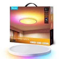 Потолочный светильник Govee 12" Smart Ceiling Light, RGBWW+RGBIC, WI-FI/Bluetooth, белый