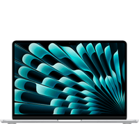 MacBook Air 13 дюймів, сріблястий, модель A3449, чіп M5 з 10C процесором, 10C графічним процесором, 32 ГБ уніфікованої пам'яті, адаптер живлення USB-C 70 Вт, SSD-накопичувач 512 ГБ, два порти Thunderbolt 4, Touch ID, дисплей Liquid Retina, трекпад Force Touch, клавіатура (українська)