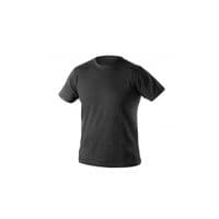 Футболка робоча Hoegert VILS HT5K414-3XL 100% бавовна чорна, 3XL (58) (HT5K414-3XL)