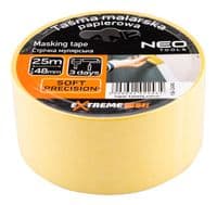 Лента малярная Neo Tools, 25мх48мм, желтый