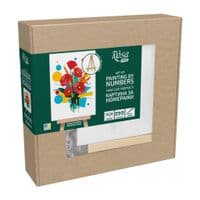 Картина по номерам Rosa Колоски и маки, 15х20см, с мольбертом (4823098548638)