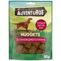 Лакомство для собак Purina AdVENTuROS Кусочки со вкусом дикого кабана 90 г (7613035516458)