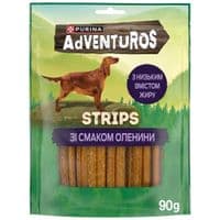 Лакомство для собак Purina AdVENTuROS Полоски со вкусом оленины 90 г (7613035516472)