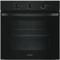Духовой шкаф Indesit электрический, 66л, A, конвекция, черный