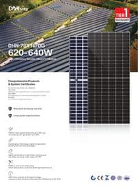 Сонячна панель DAH Solar - DHN-78X16/DG-640W