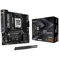 Mатеринська плата sAM5 AMD B850 4xDDR5 HDMI 2xM.2  2.5GbE LAN mATX  B850M CHALLENGER WIFI