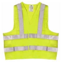 Жилет сигнальный VITOL желтый 116B XL (ЖБ003)