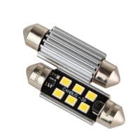 Автолампа PULSO LED C5W/39мм/CANBUS/9SMD-2835/12v/2,9W/315lm White (LP-39C5W)