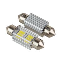Автолампа PULSO LED SV8.5/T11x36mm/4 SMD-5730/9-18v/130Lm (LP-62036)