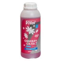 Омыватель автомобильный VITOL-80 Bubble Gum 1л (VITOL-WWFC-80BG1)