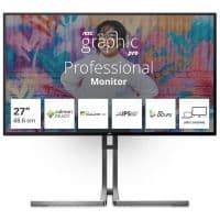 Монитор TFT AOC 27" U27U3CV NanoIPS 4K 400nit HDMI DP USB-C RJ45 Pivot USB MM Black