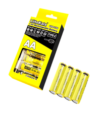 Аккумулятор LiitoKala USB-T36 1.5V / AA 1.5V AA 2400mAh / 3600mWh, Li-ion Rechargeable Battery, Type-C, Charging current:300mAh, в блистере 4шт, цена за 4шт