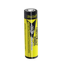 Аккумулятор 21700 Li-Ion LiitoKala LT42A, 4200mAh, 45A, 3.7V (2.5-4.2V), 21*70mm, LowTemp-40-60℃, Black / Yelow