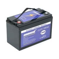 Аккумуляторная батарея SOONEST LiFePO4 12,8V 100Ah, (50 / 100A), 0 &amp;deg; C до 50 &amp;deg; C, гвинт M8, 260х168х234 мм. 11.5 кг