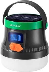 Ліхтар NEWVEW NV-E936 50W Solar Panel 2600mAh Green (NWVW-NV-E936-GN)