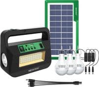 Ліхтар NEWVEW комплект NV-T220 Solar Panel 4500mAh (NWVW-NV-T220-GN)
