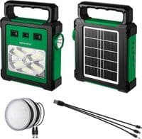 Ліхтар NEWVEW комплект NV-T260 Solar Panel 2400mAh (NWVW-NV-T260-GN)