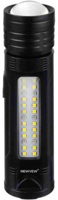 Ліхтар NEWVEW NV-C1006 Solar Panel 1200mAh Black (NWVW-NV-C1006-BK)