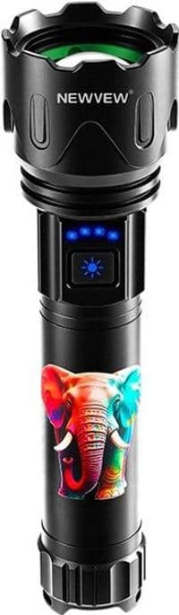 Ліхтар NEWVEW NV-K47-Elephant 3000mAh Black (NWVW-NV-K47-ELFNT-BK)