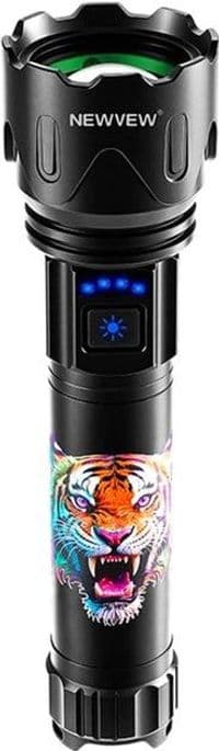 Ліхтар NEWVEW NV-K47-Tiger 3000mAh Black (NWVW-NV-K47-TGR-BK)