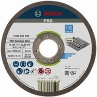 Диск відрізний Bosch Professional Stainless Steel  115x2x22.23мм