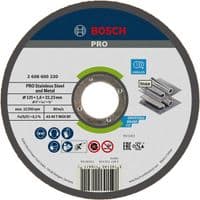Диск відрізний Bosch Professional Stainless Steel and Metal 125x1.6x22.23мм