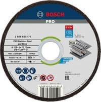 Диск відрізний Bosch Professional Stainless Steel and Metal 125x1x22.23мм