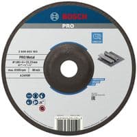 Диск шліфувальний Bosch Professional Metal, 180x6x22.23мм