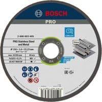 Диск відрізний Bosch Professional Stainless Steel and Metal 150x1.6x22.23мм