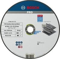 Диск відрізний Bosch Professional Stainless Steel and Metal Bonded Cutting Disc 230x1.9x22.23мм