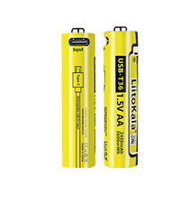 Аккумулятор LiitoKala USB-T36 1.5V / AA 1.5V AA 2400mAh / 3600mWh, Li-ion Rechargeable Battery, Type-C, Charging current: 300mAh, цена за 1шт