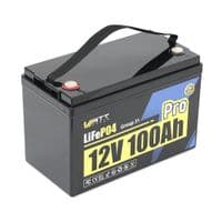 Аккумуляторная батарея WattCycle LiFePO4 WT12V100AH110PRO Bluetooth 12,8V 100Ah, 1,28kWh, BMS110A@4S, 5000-15000 cycles, IP66, 332x172x218,11.8kg, Q2
