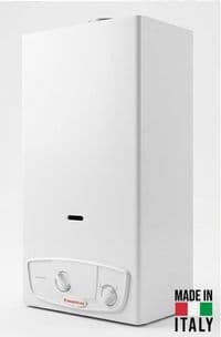 Газова колонка Immergas JULIUS ECO 11 11л/хв 19.3 кВт Low NOx розпалювання від батарейок білий