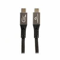Кабель Cablexpert CCBP-USB4.2-CMCM240-1M, преміум якість, USB4.2, C-тато/C-тато, 1 м.