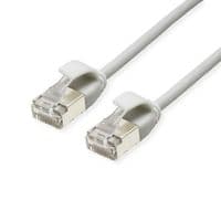 Патч-корд U/FTP, 0.2м, кат. 6А, 32AWG Slim, LSZH, LW