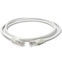 Патч-корд U/UTP, 0.3м, кат. 6a, 26AWG, білий, LSZH