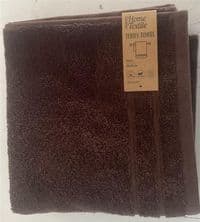 Полотенце махровое ARDESTO Ritual 50х90см, 100% хлопок, коричневый