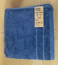 Полотенце махровое ARDESTO Ritual 50х90см, 100% хлопок, синий