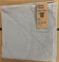 Полотенце махровое ARDESTO Comfort 50х90см, 100% хлопок, серый