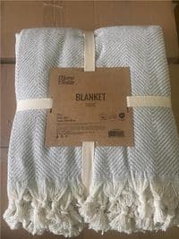 Плед ARDESTO Basic 200х230см, 100% хлопок, серый