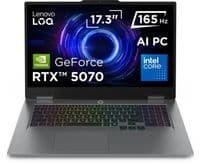 ноутбук 17.3FM/i7-14700HX/32/1TB SSD/RTX 5070 8GB/ DOS/BL/Luna grey LOQ 17IRX10