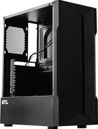 Корпус GTL Gaming "Trooper", Black, БП GS600W, Mini Tower, ATX/Micro ATX/Mini ITX, 1xUSB 3.0/2xUSB 2.0, RGB-подсветка, макс. CPU – 150 мм/VGA – 290 мм, боковая панель из закаленного стекла (GTL1806-GS600)