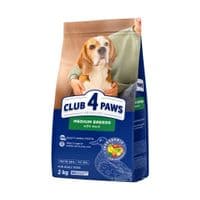 Сухой корм для собак Club 4 Paws Premium для средних пород с уткой 2 кг (4820269144644)