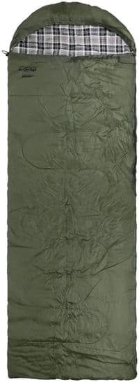 Спальный мешок Tramp Ember+ Long оливковый левый (UTRS-063L-olive-L)