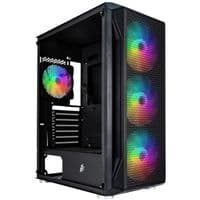 Корпус 1stPlayer X4-4F1 Black 600W