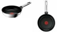 Сковорода Tefal Emotion+, 18см, нержавеющая сталь, бакелит, черный