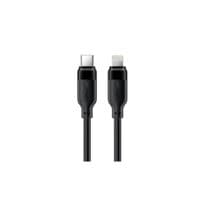 USB-кабель Acefast C16-01 TPU кабель для зарядки та передачі даних USB-C на L Чорний Чорний